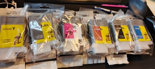 Job Lot of 12x Genuine and Compatible Océ Ink Cartridge (Brand New) IJC 236 - Afbeelding 2 van 2