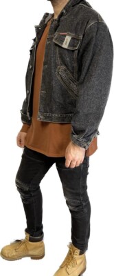 Oversized Jacke der Italienischen Marke Rifle 80er Jahre Unikat
