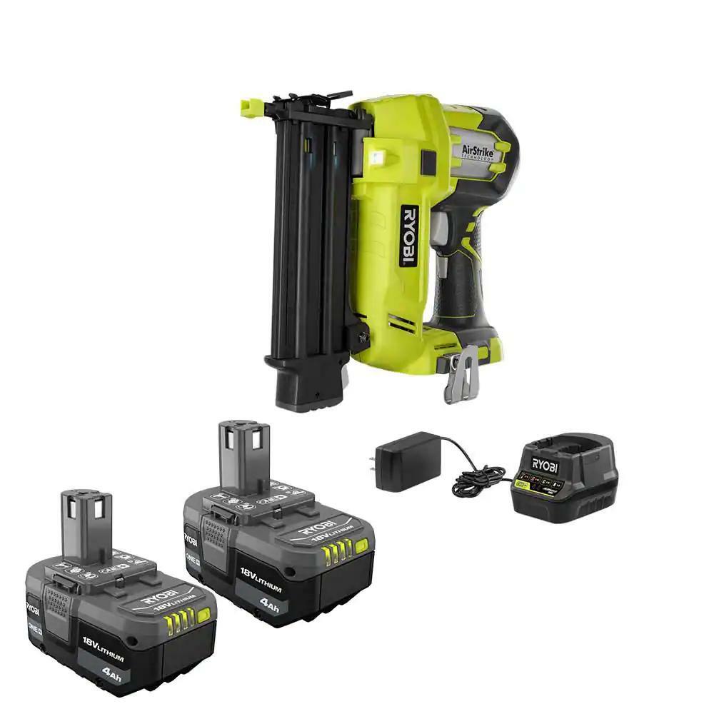 RYOBI Brad Nailer 18V 18-Gauge Cordless 