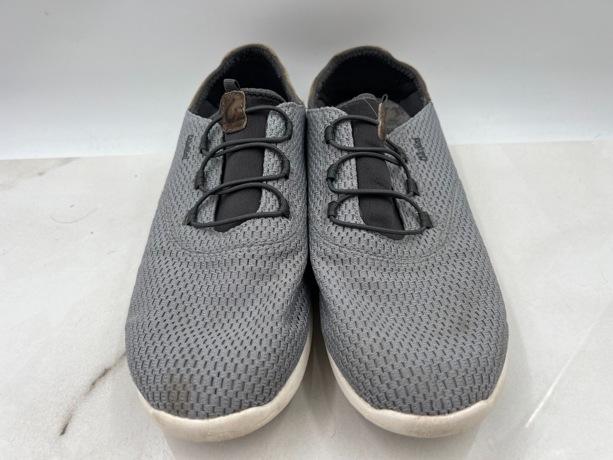 OluKai Shoes Mens Size 11 Gray Brown Leather Alapa Li Slip Ons 10395-1013 Olukai Alapa Li tan sneakers 8.5 | eBay main image 4