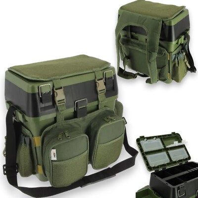 NGT FISHING SEAT BOX RUCKSACK WITH BAG FOR TERMINAL