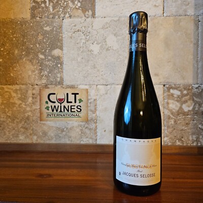 Jacques Selosse Substance Blanc de Blancs Brut Champagne wine [RP-100pts]