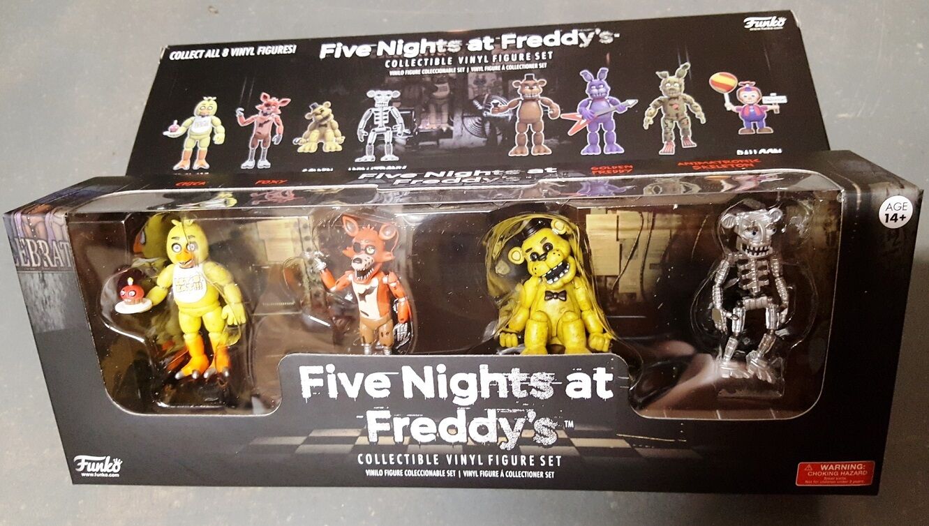  Funko Five Nights at Freddy's 4 Figure Pack(1 Set), 2 : Toys &  Games