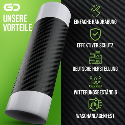 Protection Pare Choc Voiture Pour Volkswagen Multivan (T7), Bande De Seuil Arrière Plaque Protecteur Pare-Chocs Arrière Autocollante,90cm-7cm-A