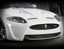carbon fiber bumper apron replacement real carbon fiber for Jaguar XKR-S