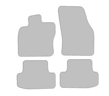 Fußmatten passend für Audi Q2 Typ GAB, GAG (Baujahr 2016 - aktuell), Dura graphi