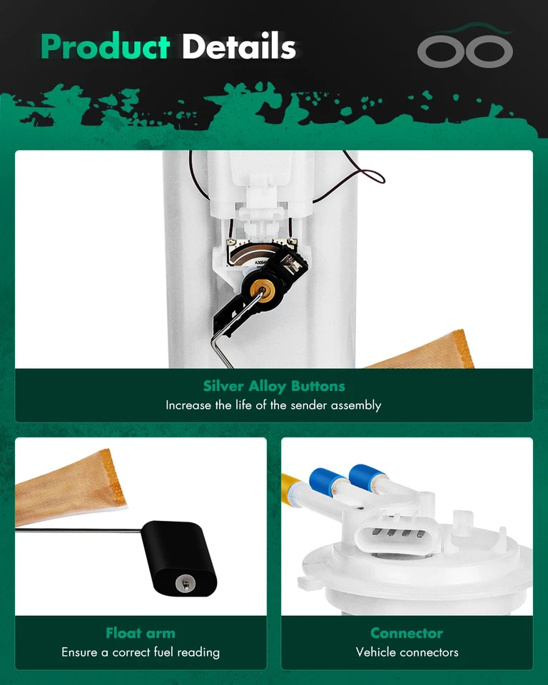 Bomba de combustível elétrica para Chevrolet Blazer GMC Jimmy 4.3L 1998 1999 2000 2001-2005 - Imagem 2 de 4