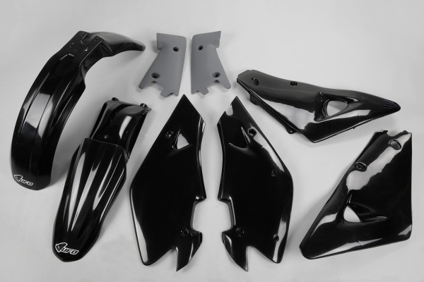 Kit Kunststoffverkleidungen Husqvarna CR 125 - 250 2000 - 2003 Schwarz UFO Plast-image