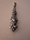 3.5" Antique Ornate Sterling Silver Wax Seal Stamp Monogrammed. — photo 5