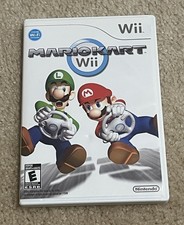 Mario Kart Wii CASE AND MANUAL, INSERTS ONLY Nintendo, 2008 FREE SHIPPING