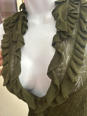 Altuzarra Olive Green Dress