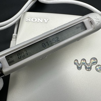 Sony MZ-EH50 HI MD WALKMAN Minidisc Player White Does not work
