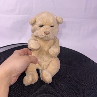 Vtg FurReal 2007 ''Newborn Luv Cub'' Cream/Beige Baby Bear Toy Plush Works 8''