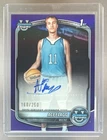 Ace Flagg 2025 Bowman Chrome #CPA-AF Purple Refractor 1st RC Auto 160/250