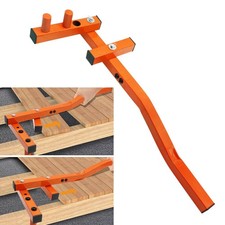 Deck Straightening Tool Steel Adjustable Deck Tool Removable Storage Deck Tool