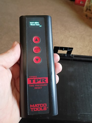 #ad Matco Tools TPR TPMS Tire Pressure Reset Tool Used Works $75.00