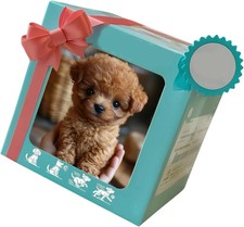 2025 New AI Robot Dog,Smart Realistic Robot Puppy,Interactive Plush Dog for Adul