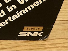 NEO GEO AES Console Boxed SNK Tested System