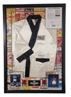 Framed Autpgraphed Muhammad Ali signed Robe Boxing Gown with
