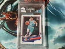 2020 Lamelo Ball Donruss The rookies #1 HGA 9.5 GEM MINT. Hornets Star!
