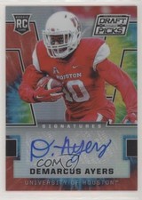 2016 Panini Prizm Collegiate Draft Picks Tie-Dye 25/49 Demarcus Ayers Auto m2c