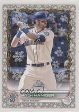 2022 Topps Holiday Mega Box Metallic Mitch Haniger #HW117 0i76