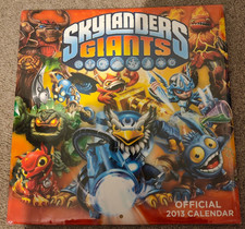 RARE | Sealed Skylanders Giants Official 2013 Calendar