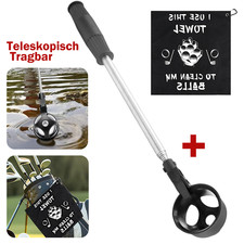 Golfball-Retriever Golf Handtuch Set, Golfball-Angel Teleskop Ballsammler