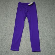 Under Armour Motion Legging Youth Purple YMD Polyester Elastane New