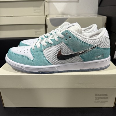 Size 11M/12.5w Nike SB Dunk Low x April Skateboards Turbo Green