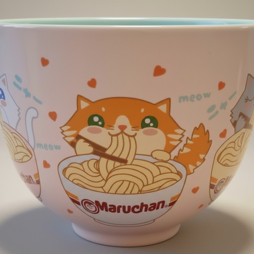 Maruchan Kawaii Cats ramen bowl:novelty Collectible