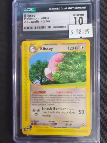 Blissey graded CGC 10 for sale on eBay