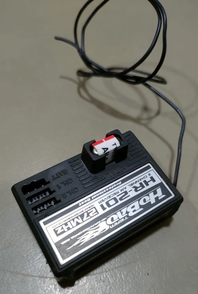 OFNA HoBoa HR-201 27Mhz Receiver & Rx Crystal - Image 3 of 3