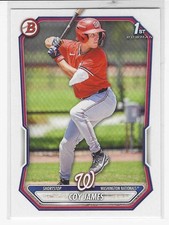 2026 Coy James Bowman Paper Prospect 1st Bowman Washington Nationals BP-33
