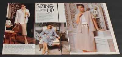 1978 Print Ad Sexy Fashion Long Legs Lady Heels Blonde Sizing Up Skirt Smooth LP