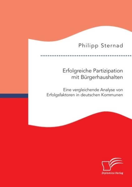 Erfolgreiche Partizipation Mit BüRgerhaushalten: Eine Vergleichende Analyse Von-image