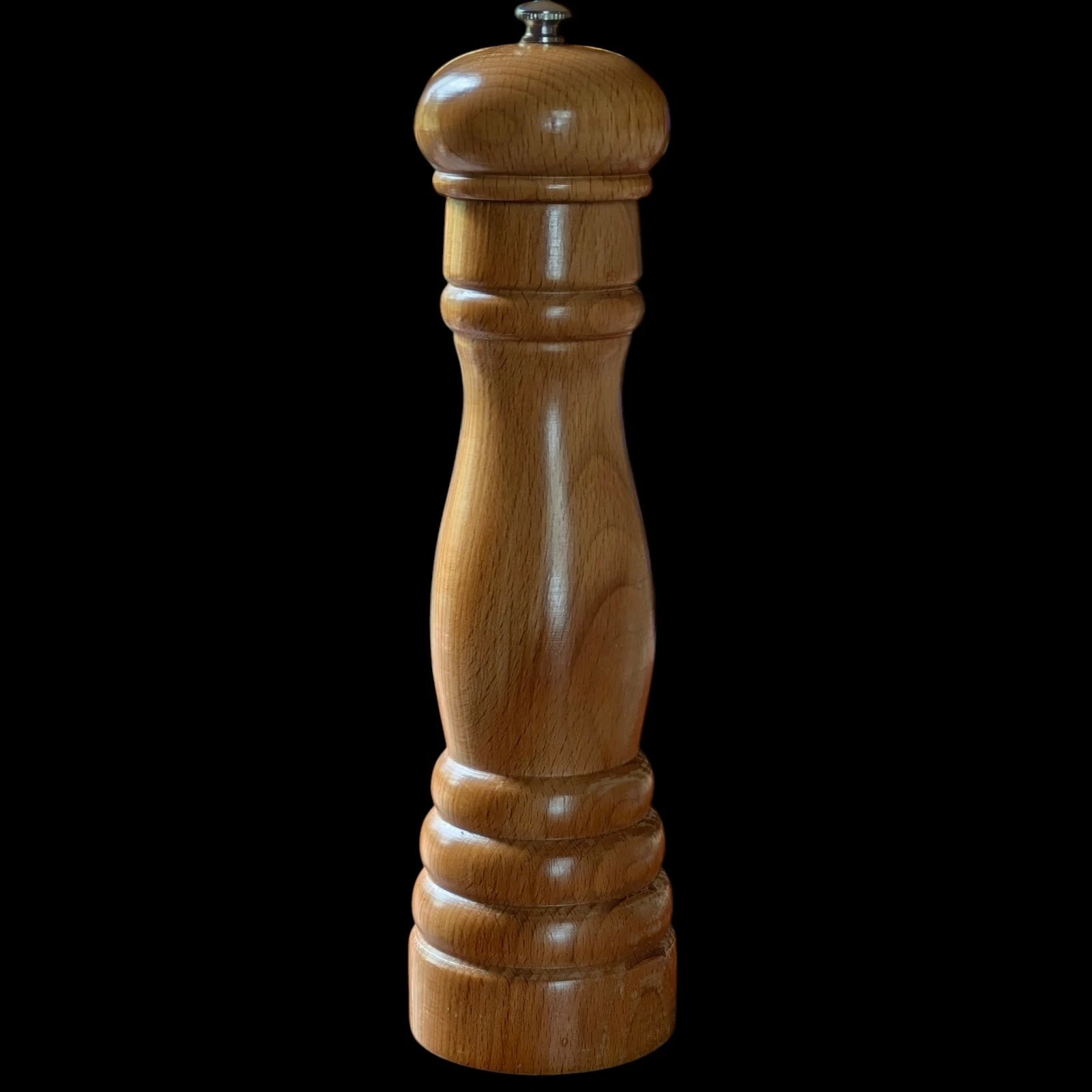 Peugeot Paris Pepper Mill Grinder Classic Pre '95 Beechwood 11" VTG Lion France
