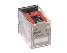 Market Forge Relay Omron My2-Ac110/120 Dpdt 08-6472 - Free Shipping + Geniune