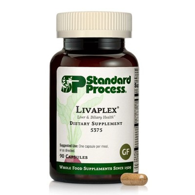 Standard Process Livaplex - Whole Food Bowel, Digestion 90 Count (Pack of 1) 