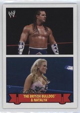 2012 Topps Heritage WWE Family History The British Bulldog & Natalya #6 2k3