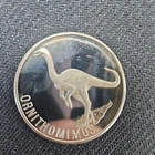 Ornithomimus Coin 1 Troy Oz .999 Fine Silver Round