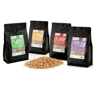Grillpellets Räucherpellets Pellets Set 4 Sorten à 1 kg Smokerpellets BBQ-Toro