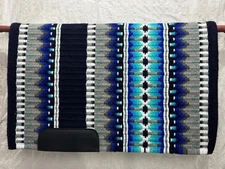 NEW ZEALAND WOOL WESTERN SHOW SADDLE BLANKET PAD NEW 42x34