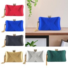 Damen Abendtasche Hochzeit Quaste Anhänger Dekoration Tragbare Handtasche für Nacht