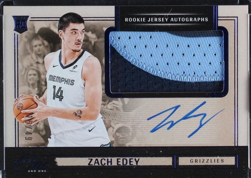 2024-25 Panini One and One ZACH RANDOLPH Auto Jersey /49 GAME-WORN 