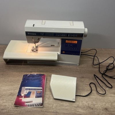 Husqvarna 350 Computer ''Sew Easy'' Nähmaschine + Zubehör, Made in Sweden