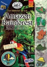 The Mystery in the Amazon Rainforest: South America by Carole Marsh (English) Pa