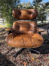 Vintage  Selig Plycraft Brown Eames Style  Lounge Chair  - DFW local 75002