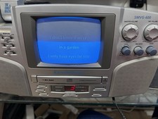 MTV The Singing Machine SMVG-600 Karaoke UNTESTED For Parts Or Repair
