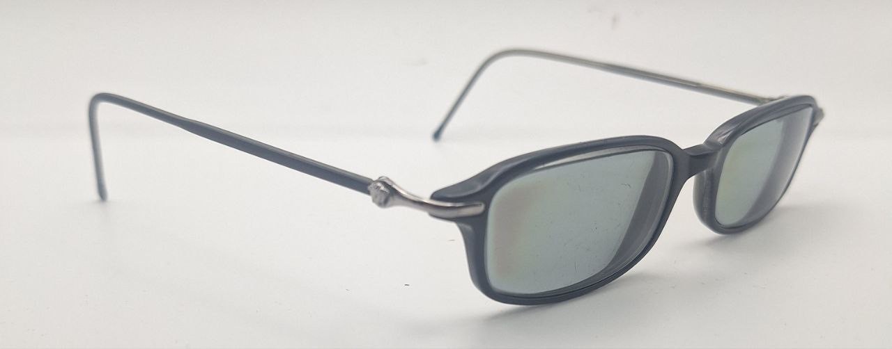 Versace Black Oval Sunglasses FRAMES ONLY - image 1